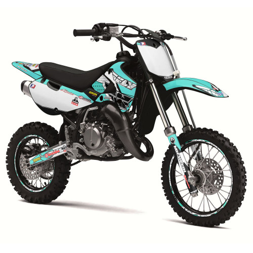 13 FLY TURQUOISE SHOWN ON RMZ 450