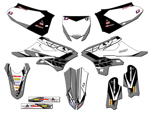13 FLY GREY COMPLETE KIT