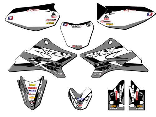 13 FLY GREY COMPLETE KIT