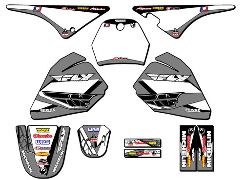 13 FLY GREY COMPLETE KIT
