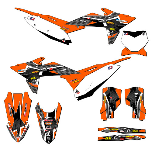 PODIUM ORANGE COMPLETE KIT