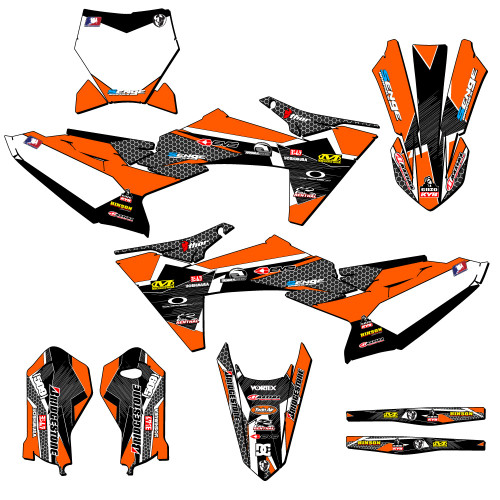 PODIUM ORANGE COMPLETE KIT