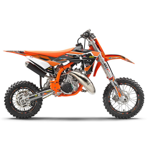 PODIUM ORANGE SHOWN ON KTM SX 50