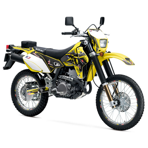 PODIUM YELLOW SHOWN ON DRZ 400