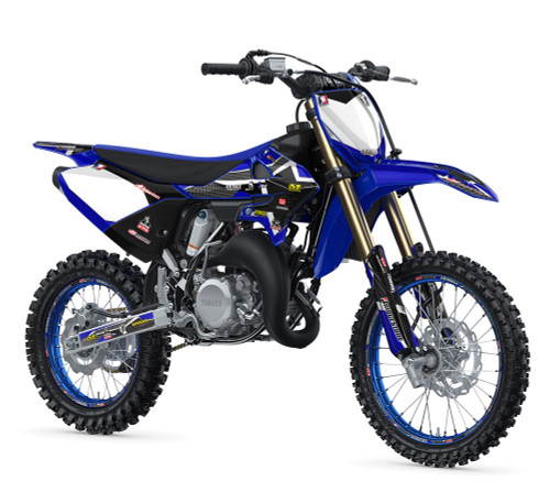 PODIUM BLUE SHOWN ON YZ 250