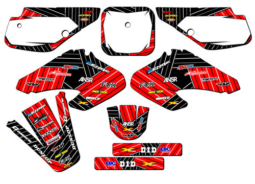 RACE SERIES RED COMPLETE KIT