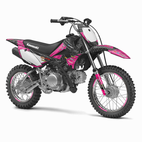 RACE SERIES PINK SHOWN ON KLX 110