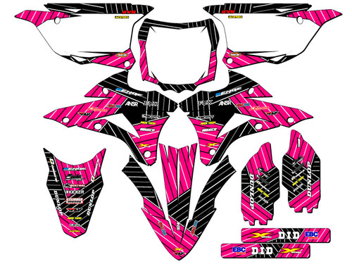 RACE SERIES PINK COMPLETE KIT