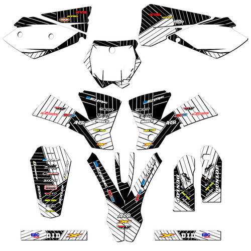 RACE SERIES WHITE COMPLETE KIT