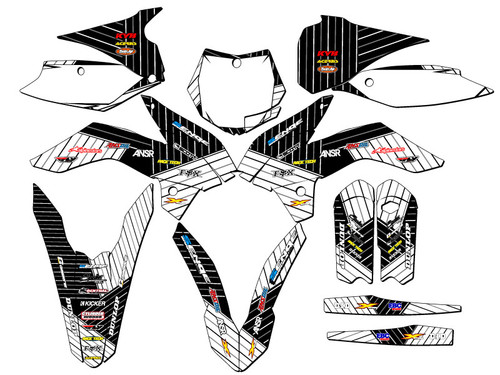RACE SERIES WHITE COMPLETE KIT