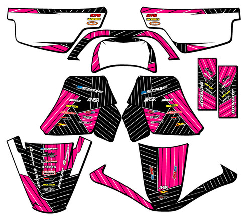 RACE SERIES PINK COMPLETE KIT