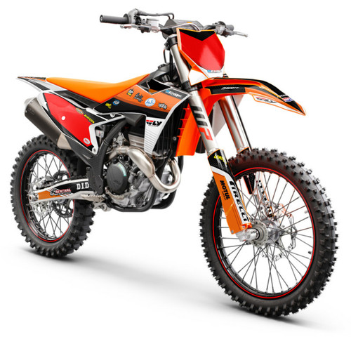 RICOCHET ORANGE SHOWN ON KTM SX