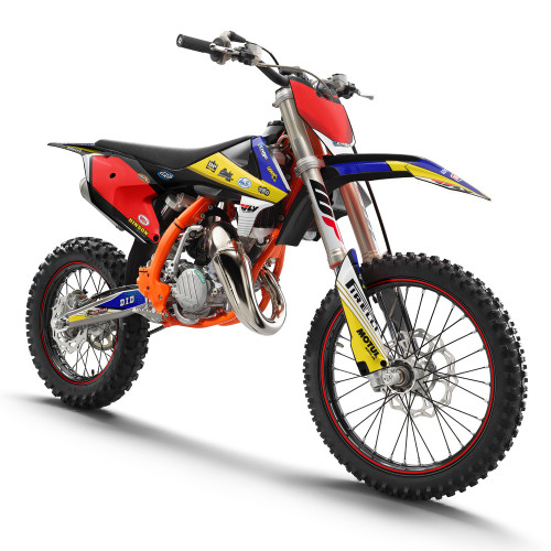RICOCHET BLUE SHOWN ON KTM SX 85