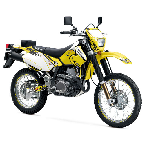 VELOCITY YELLOW SHOWN ON DRZ 400