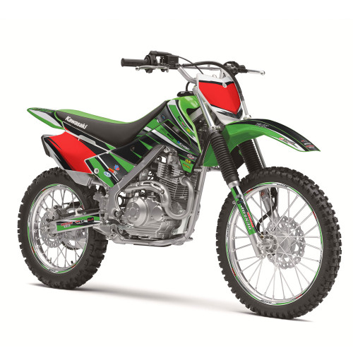 VIGOR GREEN SHOWN ON KLX 140