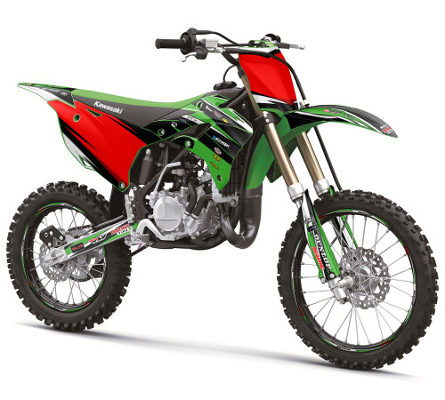 VIGOR GREEN SHOWN ON KX 450