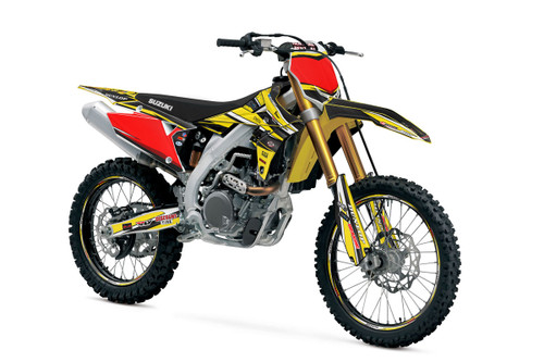 VIGOR YELLOW SHOWN ON RMZ 450
