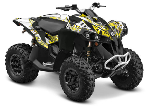 MAYHEM YELLOW SHOWN ON RENEGADE
