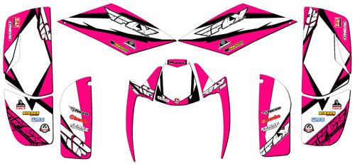 13 FLY PINK SHOWN FOR DS 650