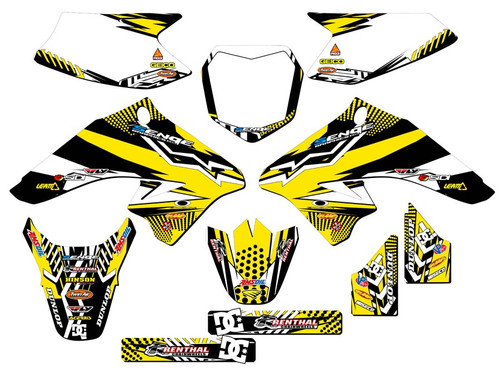 MAYHEM YELLOW COMPLETE KIT