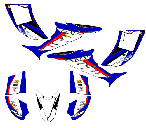 13 FLY BLUE COMPLETE KIT