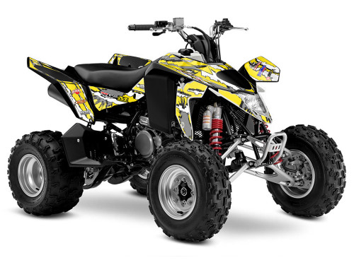 SHREDDER YELLOW SHOWN ON LTZ 400
