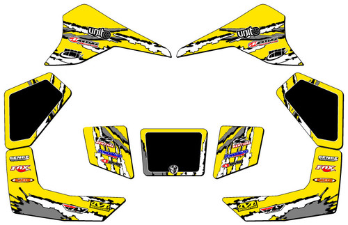 SHREDDER YELLOW COMPLETE KIT