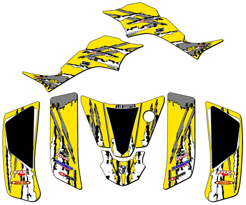 SHREDDER YELLOW COMPLETE KIT