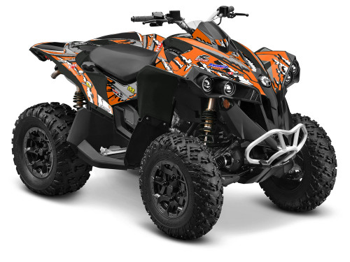 SHEDDER ORANGE SHOWN ON RENEGADE