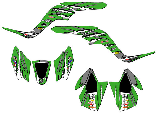 SHREDDER GREEN COMPLETE KIT