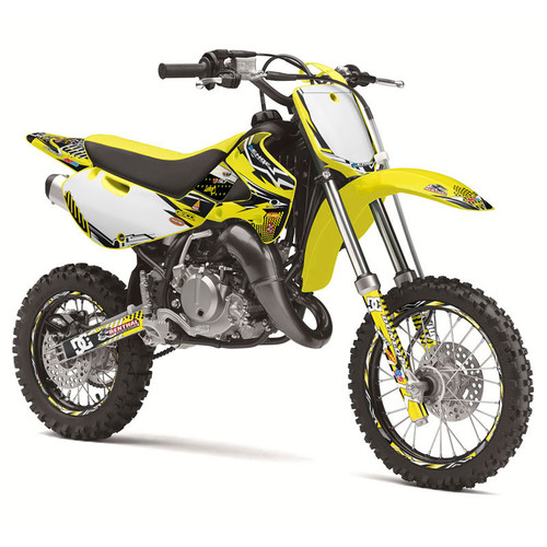 MAYHEM YELLOW SHOWN ON RMZ 450