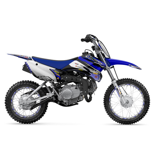 MAYHEM BLUE SHOWN ON TTR 110