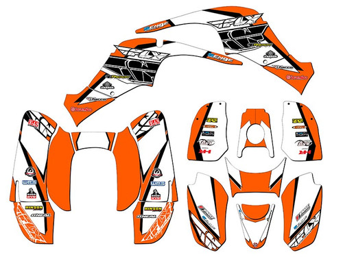 13 FLY ORANGE COMPLETE KIT