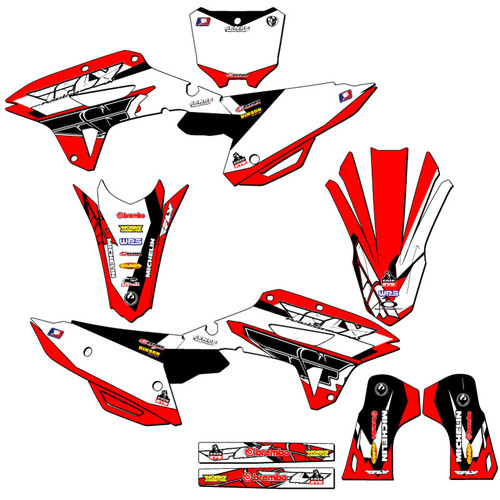 13 FLY RED COMPLETE KIT