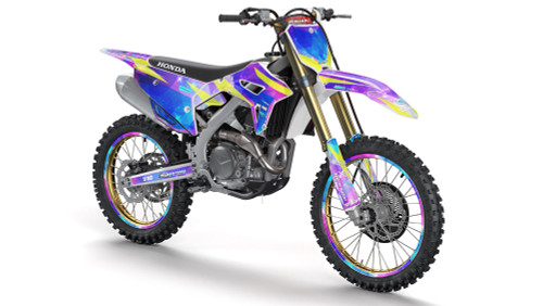 SPACE KADET SHOWN ON CRF 450R