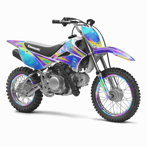 SPACE KADET SHOWN ON KLX 110