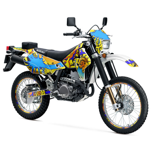 ZANY YELLOW SHOWN ON DRZ 400