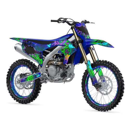 ZANY BLUE SHOWN ON YZ 450