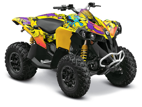 ZANY SUNBURST SHOWN ON RENEGADE 1000