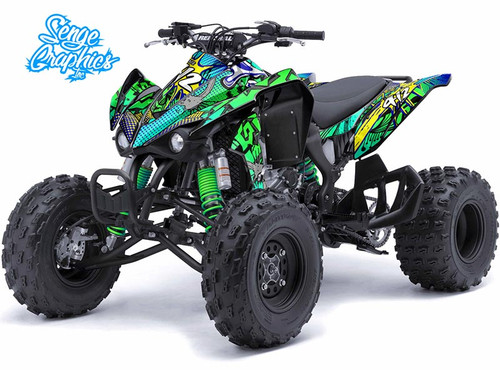 ZANY TEAL SHOWN ON KFX 450R