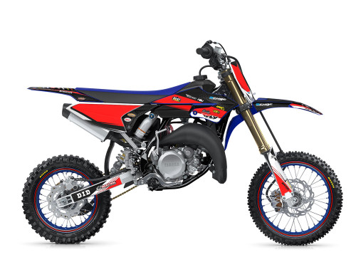 RICOCHET BLACK SHOWN ON YZ 65