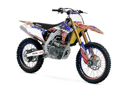 MERICA SHOWN ON RMZ 450