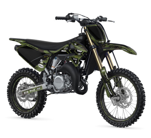 APACHE GREEN SHOWN ON YZ 250