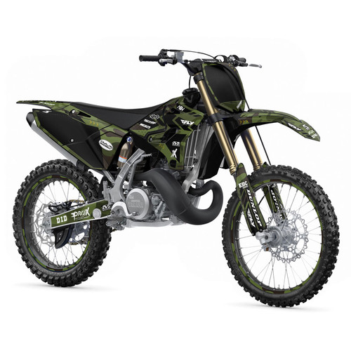 APACHE GREEN SHOWN ON YZ 250