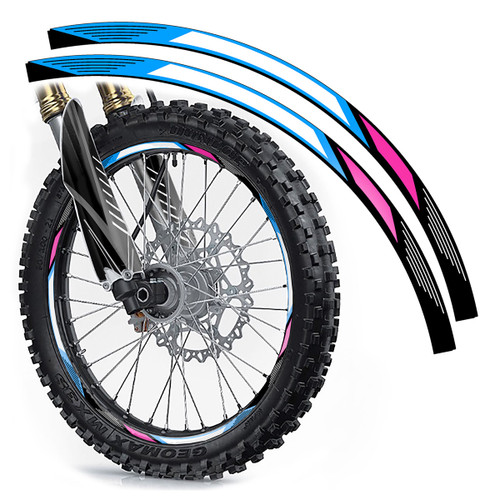 BLITZ RIM PROTECTORS SHOWN IN PINK