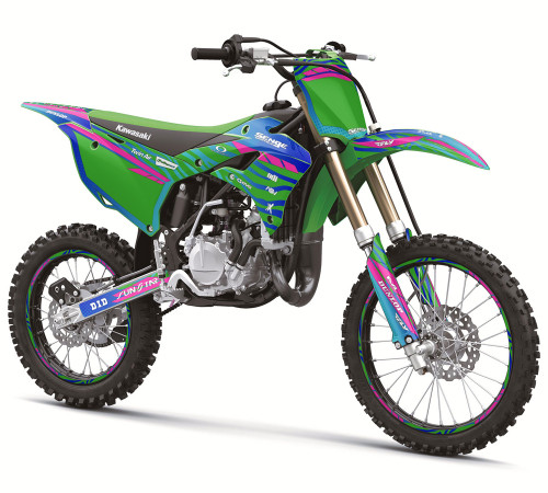 TIGRE GREEN SHOWN ON KLX 140