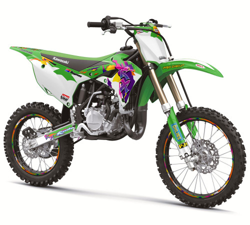 THROWBACK SHOWN ON KX 450