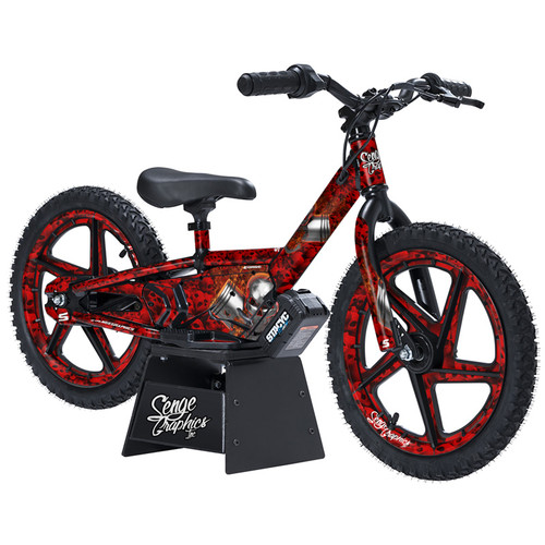 FLAMING GEARHEAD RED STACYC COMPLETE SET