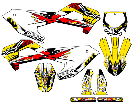 MAYHEM YELLOW COMPLETE KIT