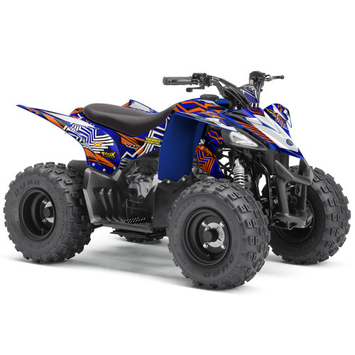 MAYHEM BLUE SHOWN ON YFZ 50